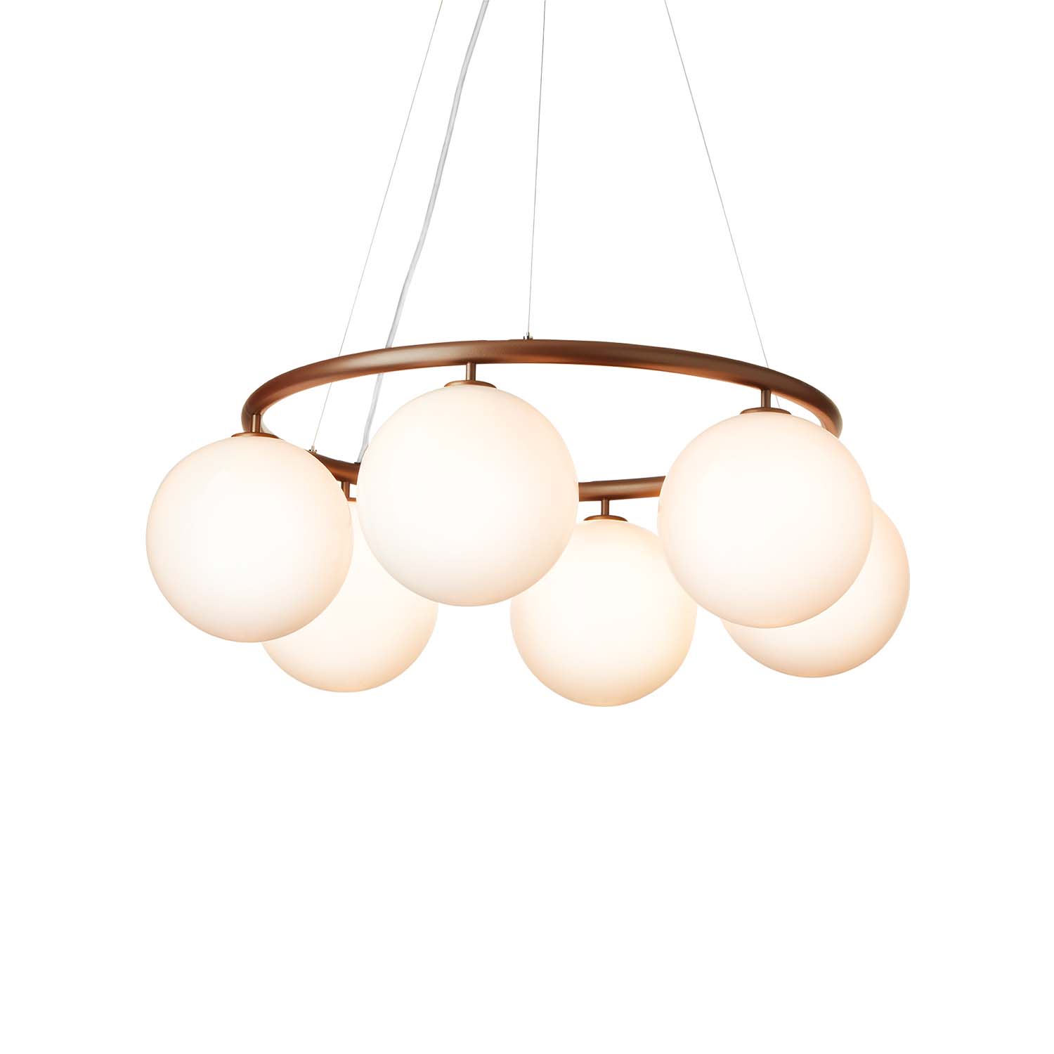 MIIRA Opal Circolare - Lampadario circolare elegante di alta gamma sala da pranzo