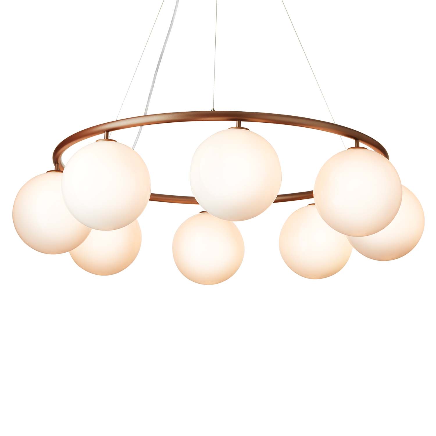 MIIRA Opal Circolare - Lampadario circolare elegante di alta gamma sala da pranzo