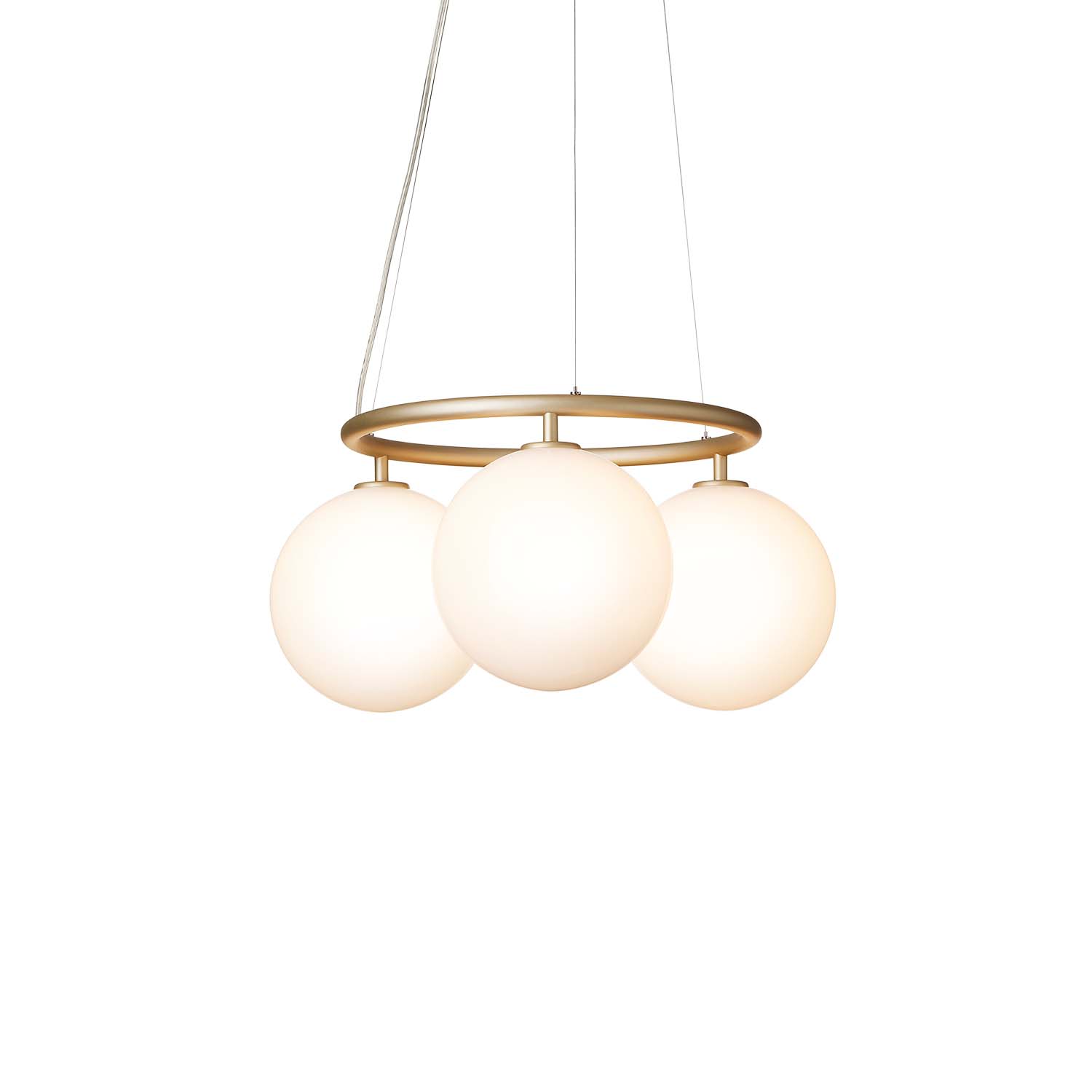 MIIRA Opal Circolare - Lampadario circolare elegante di alta gamma sala da pranzo