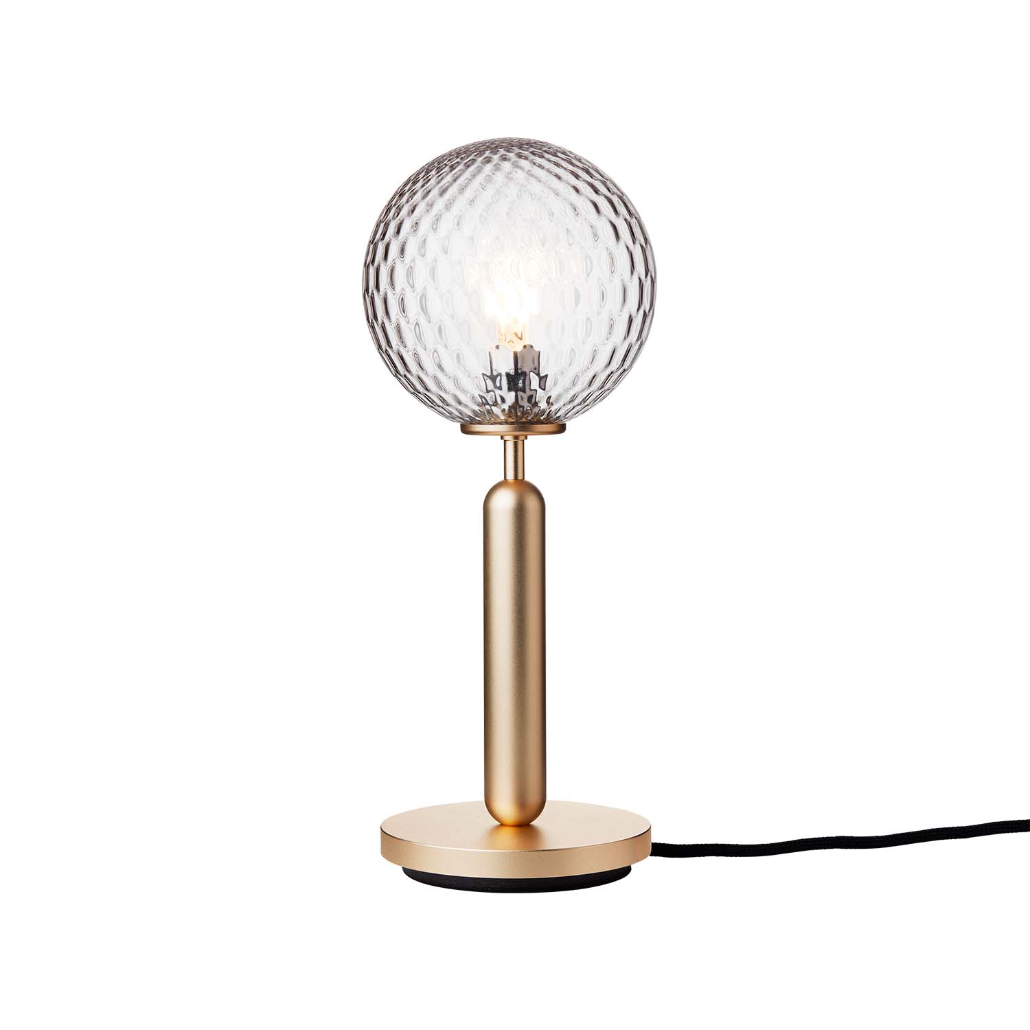 Minimalistische Glaskugel Lampe – Dimmbare Nachttischlampe Mit Warmem Licht Für Wohnzimmer & Schlafzimmer