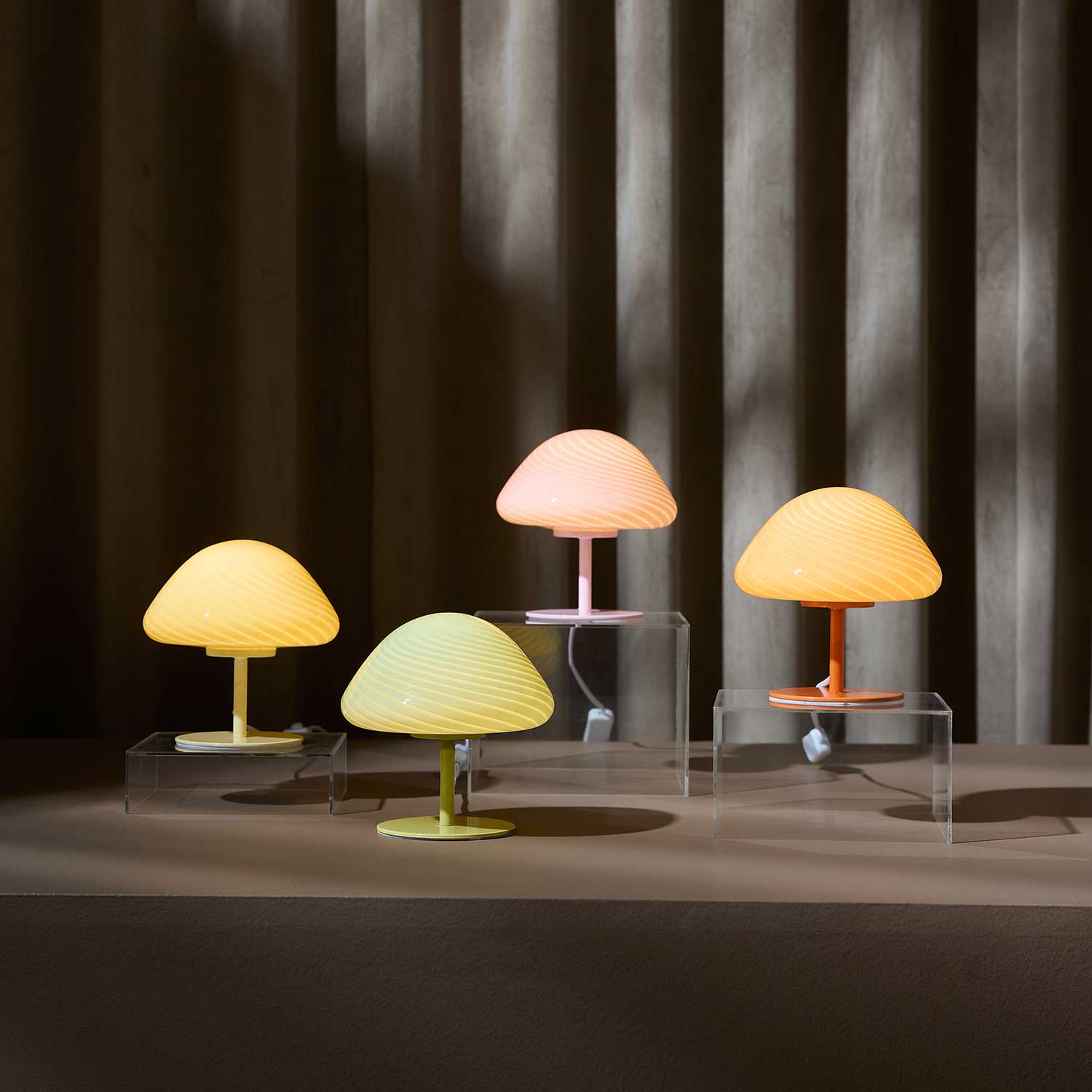 Candy Mini Mush - Colorful design bedside lamp