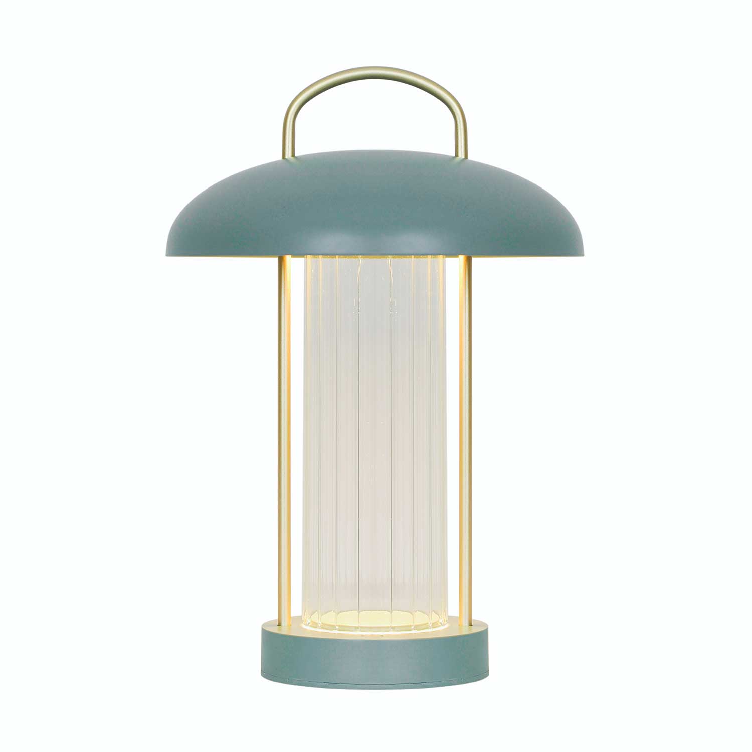 Mirano - Lampe sans-fil LED design en acier pastel pour chambre chic