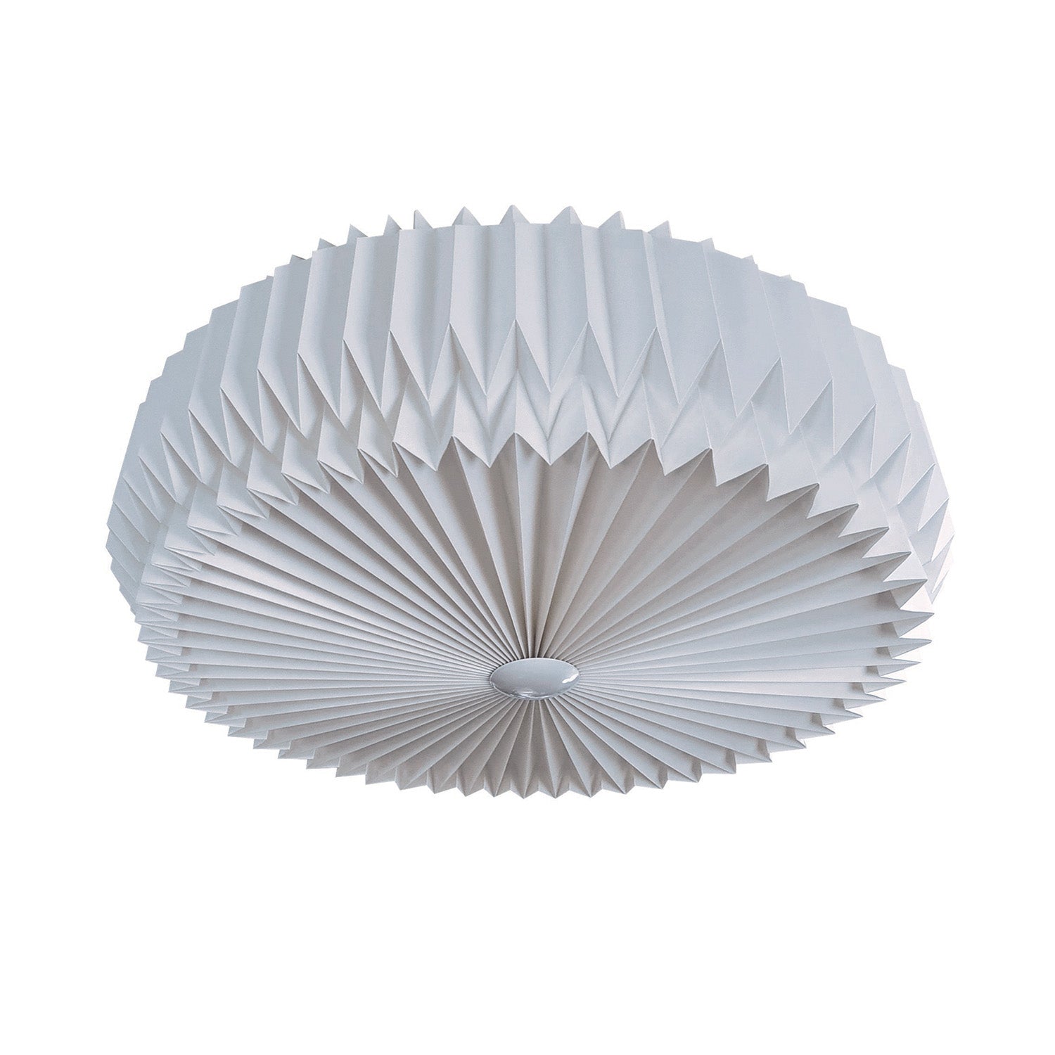 LE KLINT 35 - Designer-Deckenleuchte aus weißem PVC mit Faltenwurf