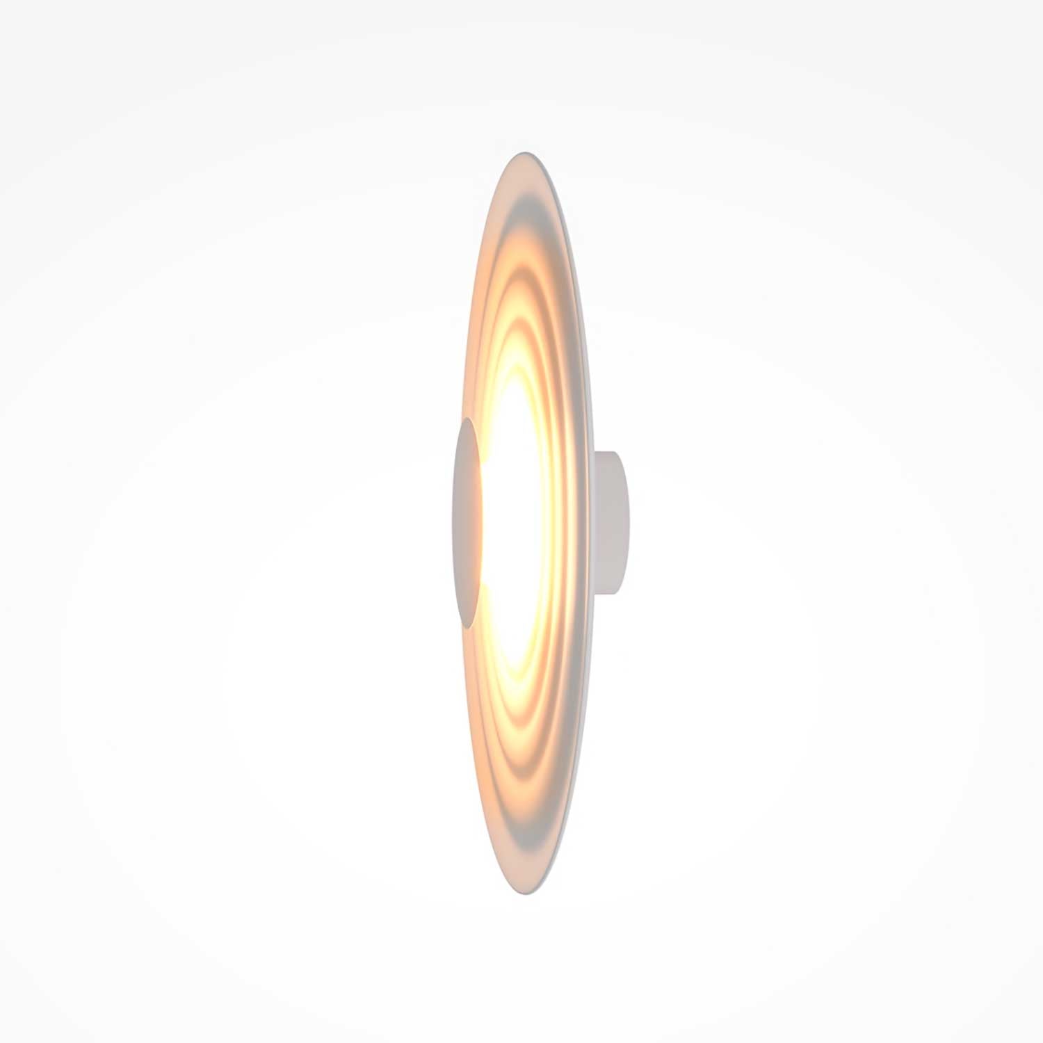 Nami - Applique murale ronde ondulée design pour salon