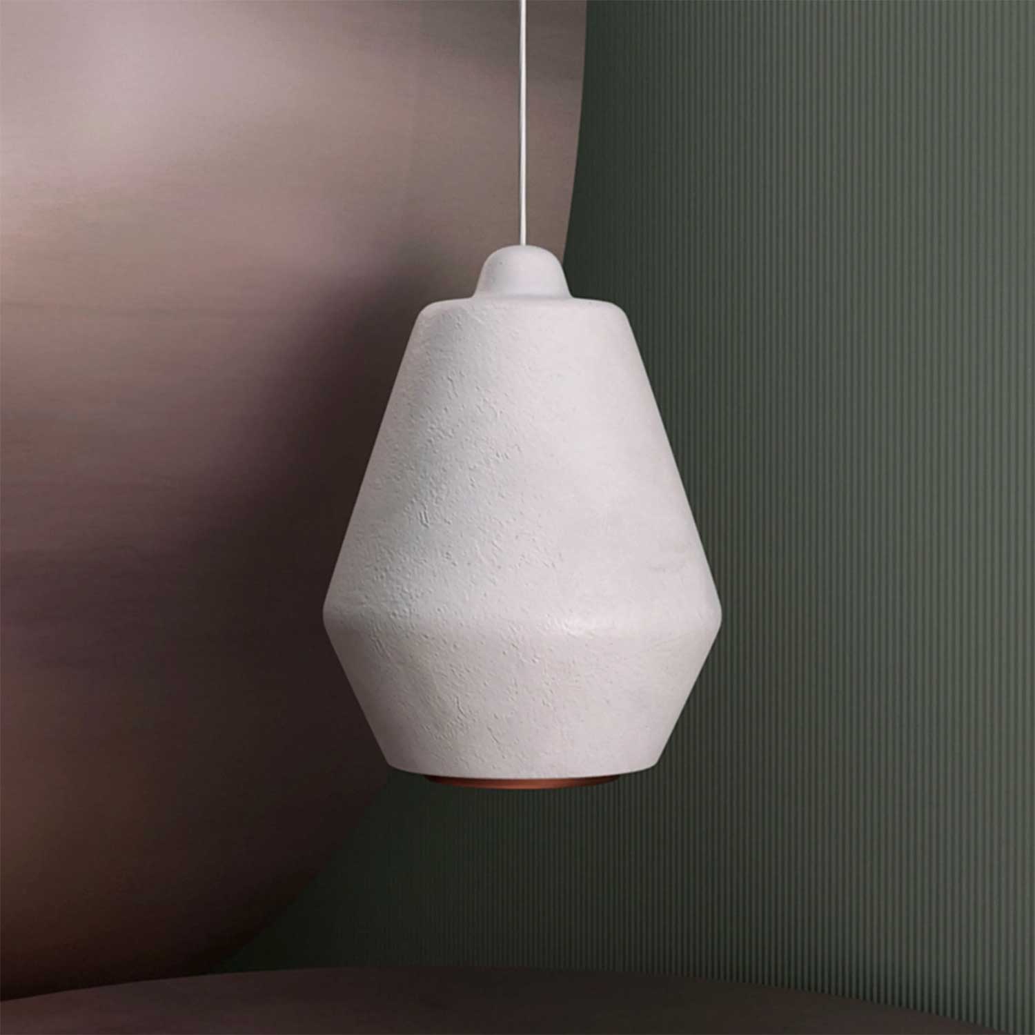 NIGHTERS - Grand lustre en céramique moderne
