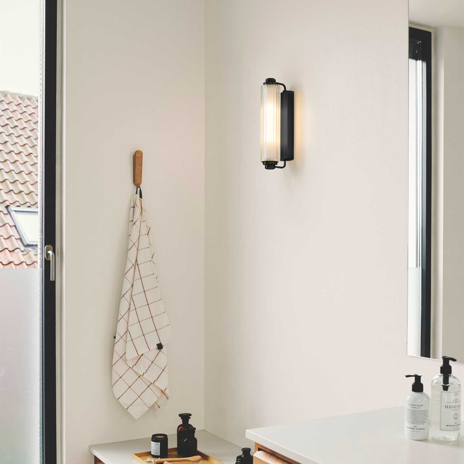 Nimal - Applique murale double de salle bain style art déco