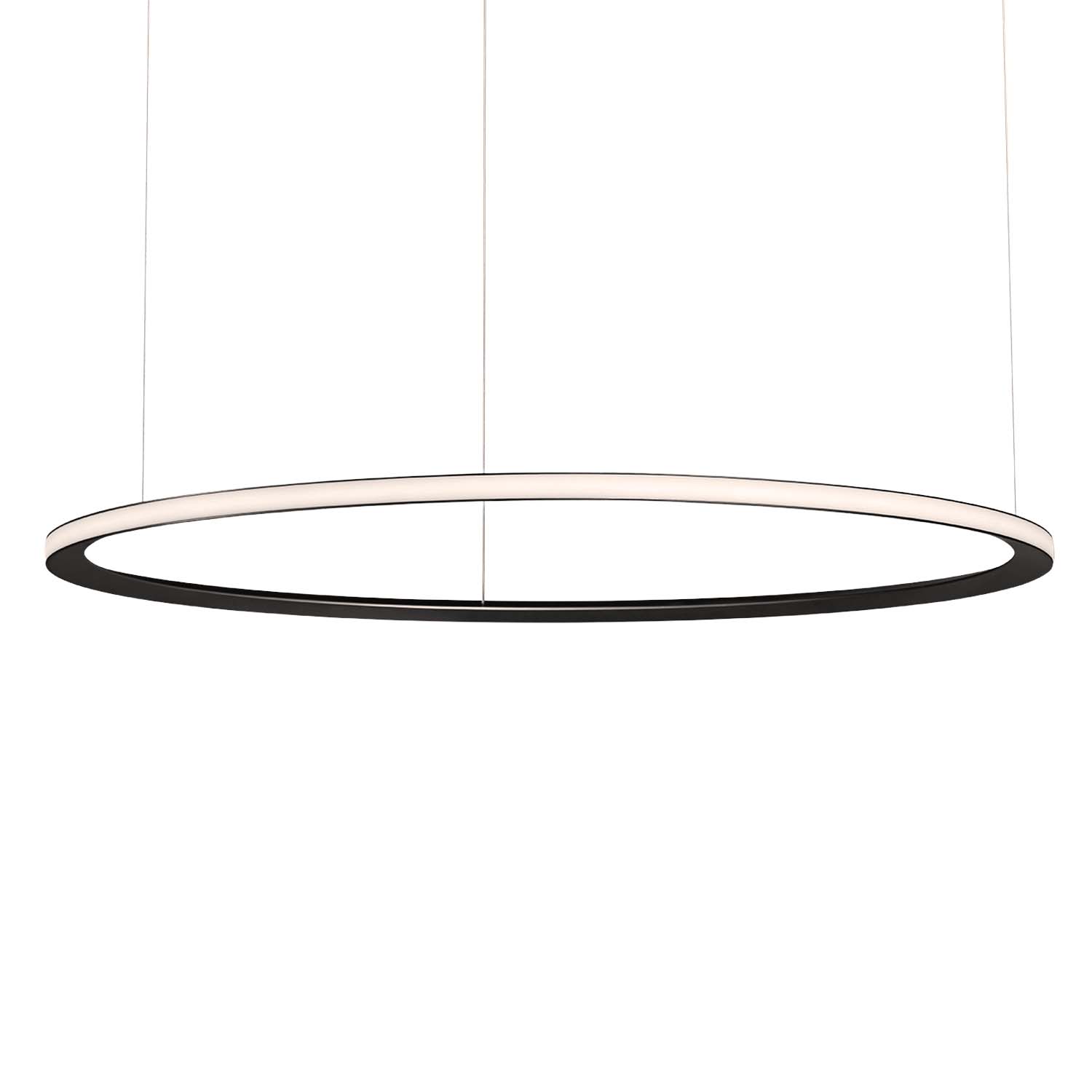 Circular Outward - Large LED ring design chandelier for living room