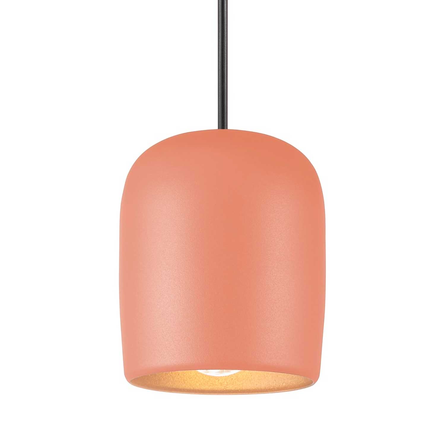 Notti - Suspension en acier coloré pour salon contemporain