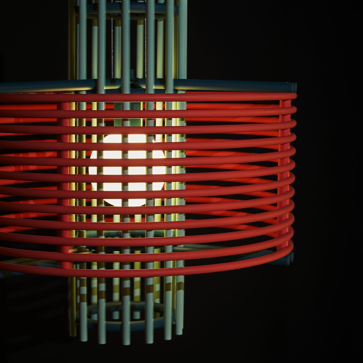 NOVA - Retro-futuristic and avant-garde pendant light