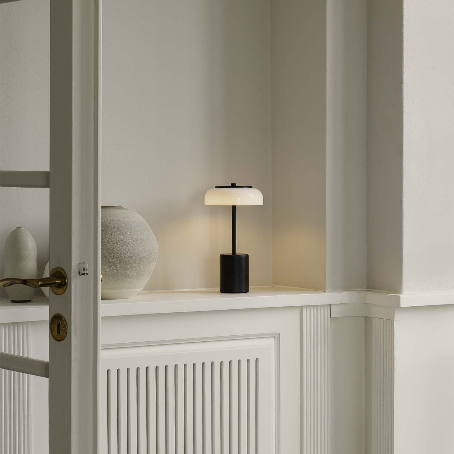 BLOSSI - Lampada portatile ricaricabile senza fili, impermeabile IP65