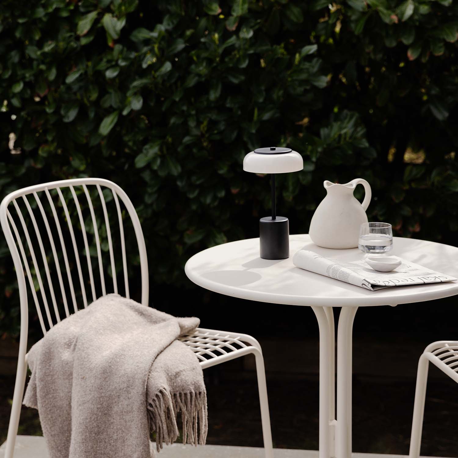 BLOSSI - Lampada portatile ricaricabile senza fili, impermeabile IP65