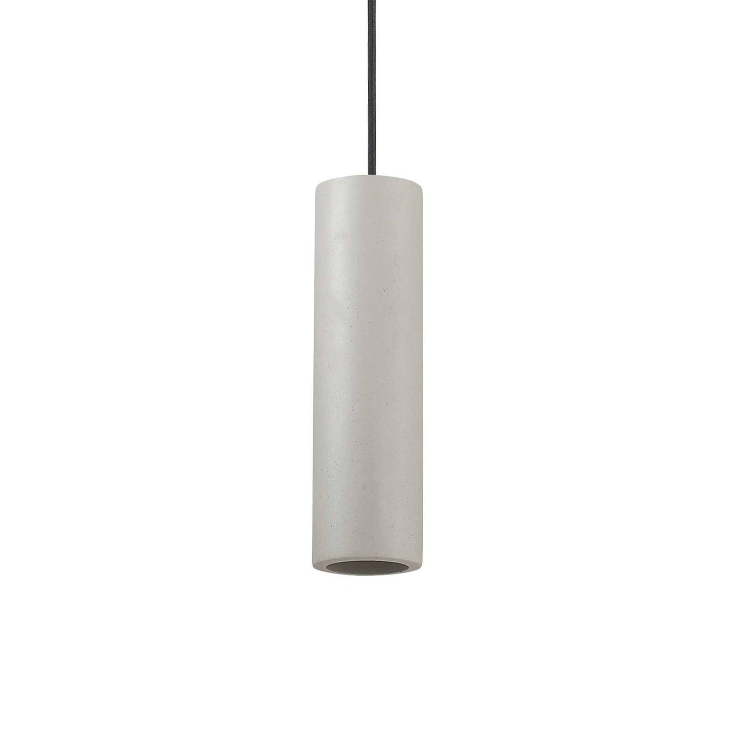 EICHE - Zylindrische Design-Hängelampe aus Beton