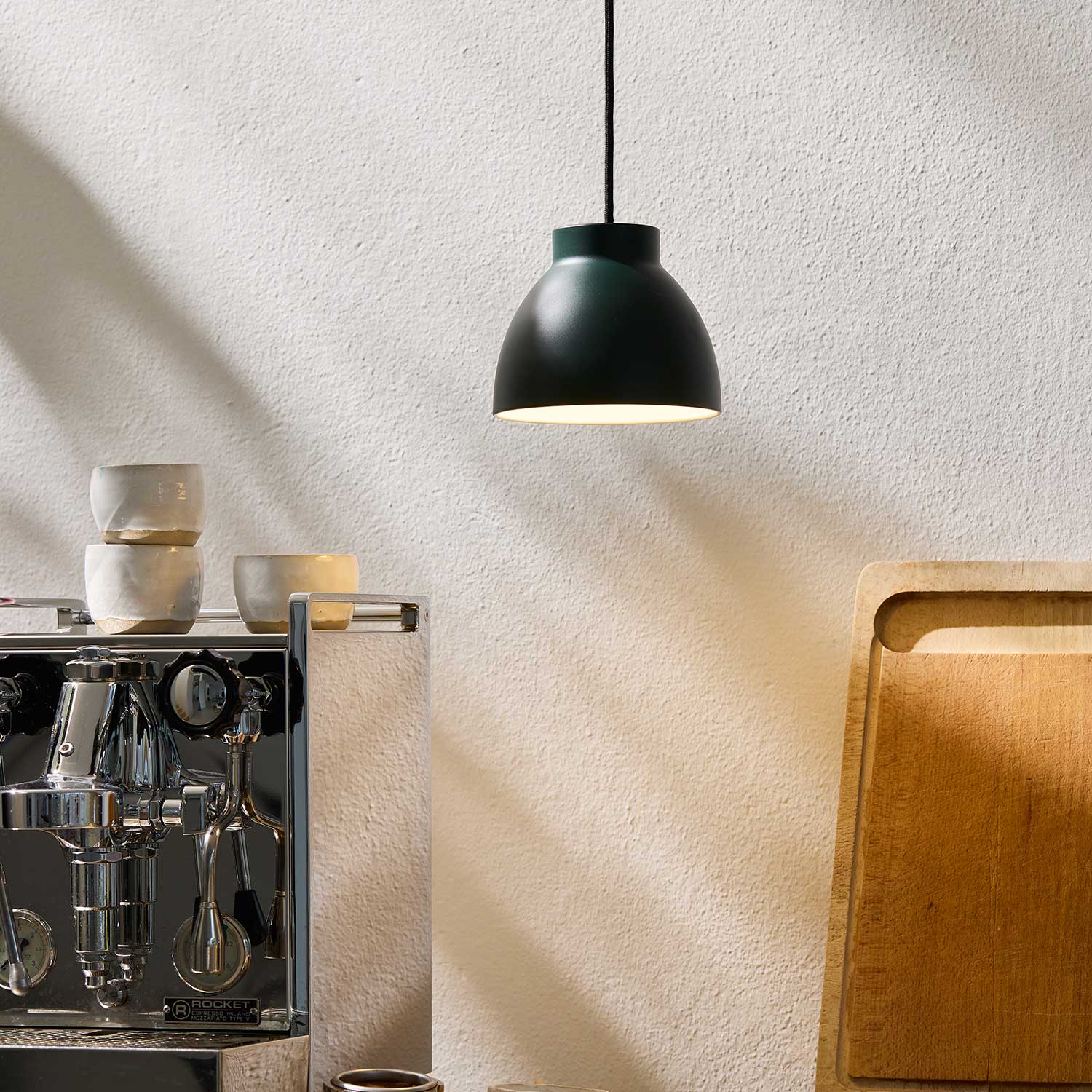 OBJECT - Modern living room chandelier in colored metal