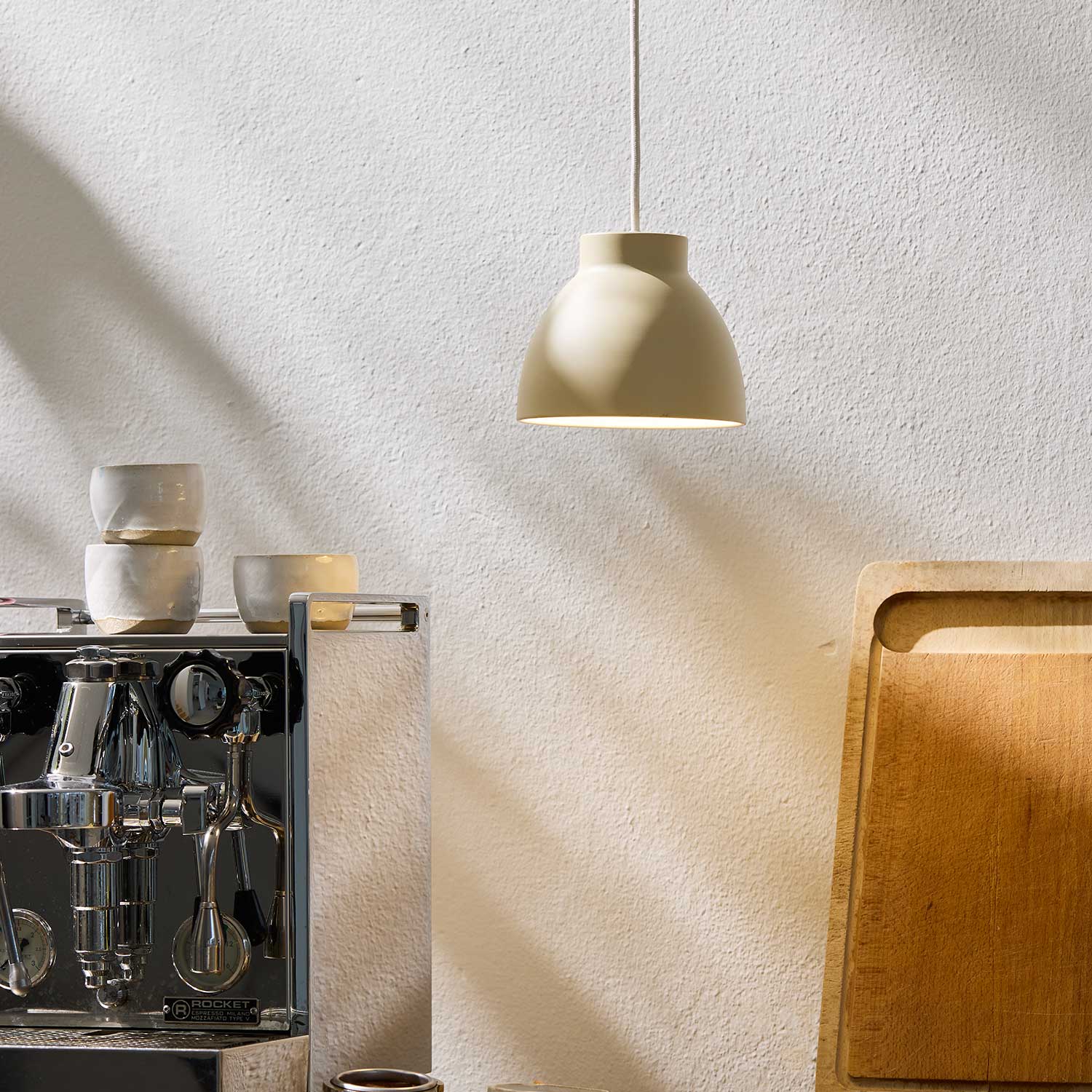 OBJECT - Modern living room chandelier in colored metal