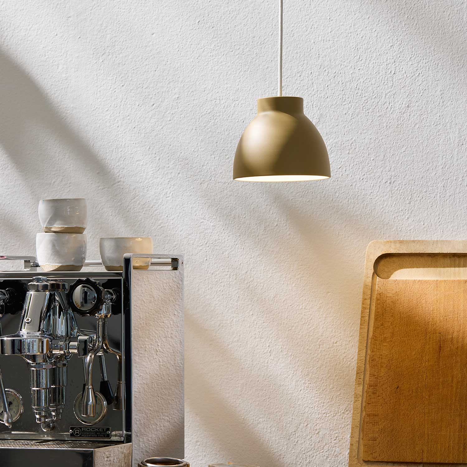 OBJECT - Modern living room chandelier in colored metal