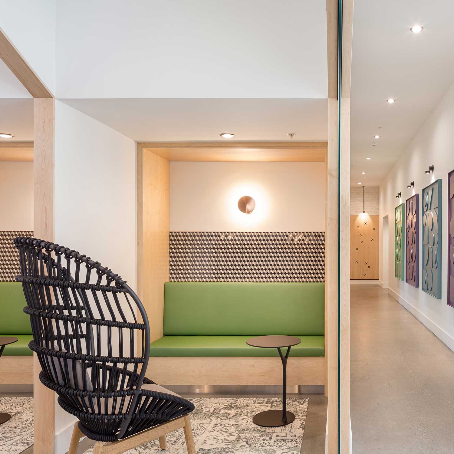 Obs - Круглый дизайнерский настенный светильник для современного салона