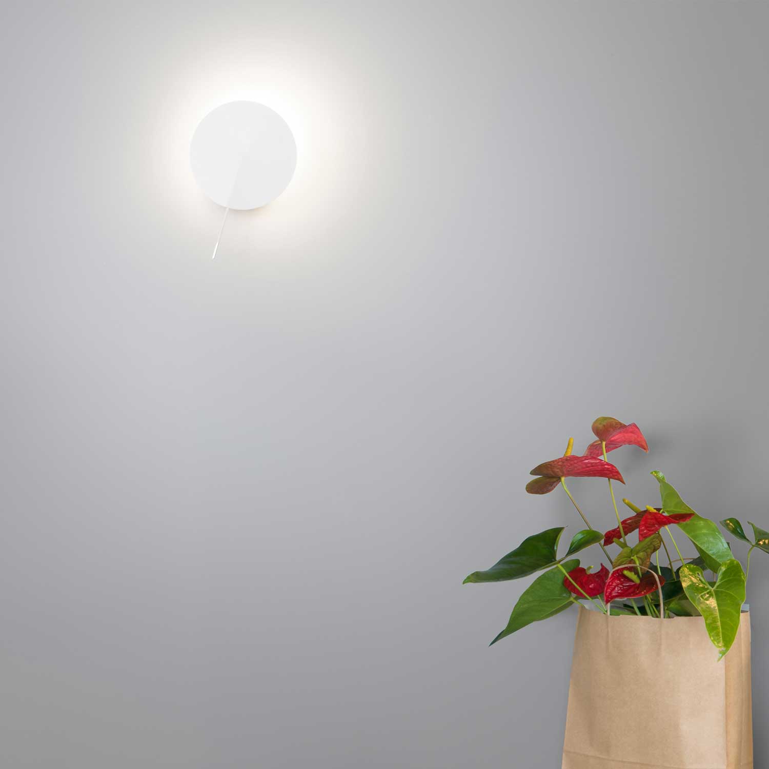 Obs - Круглый дизайнерский настенный светильник для современного салона