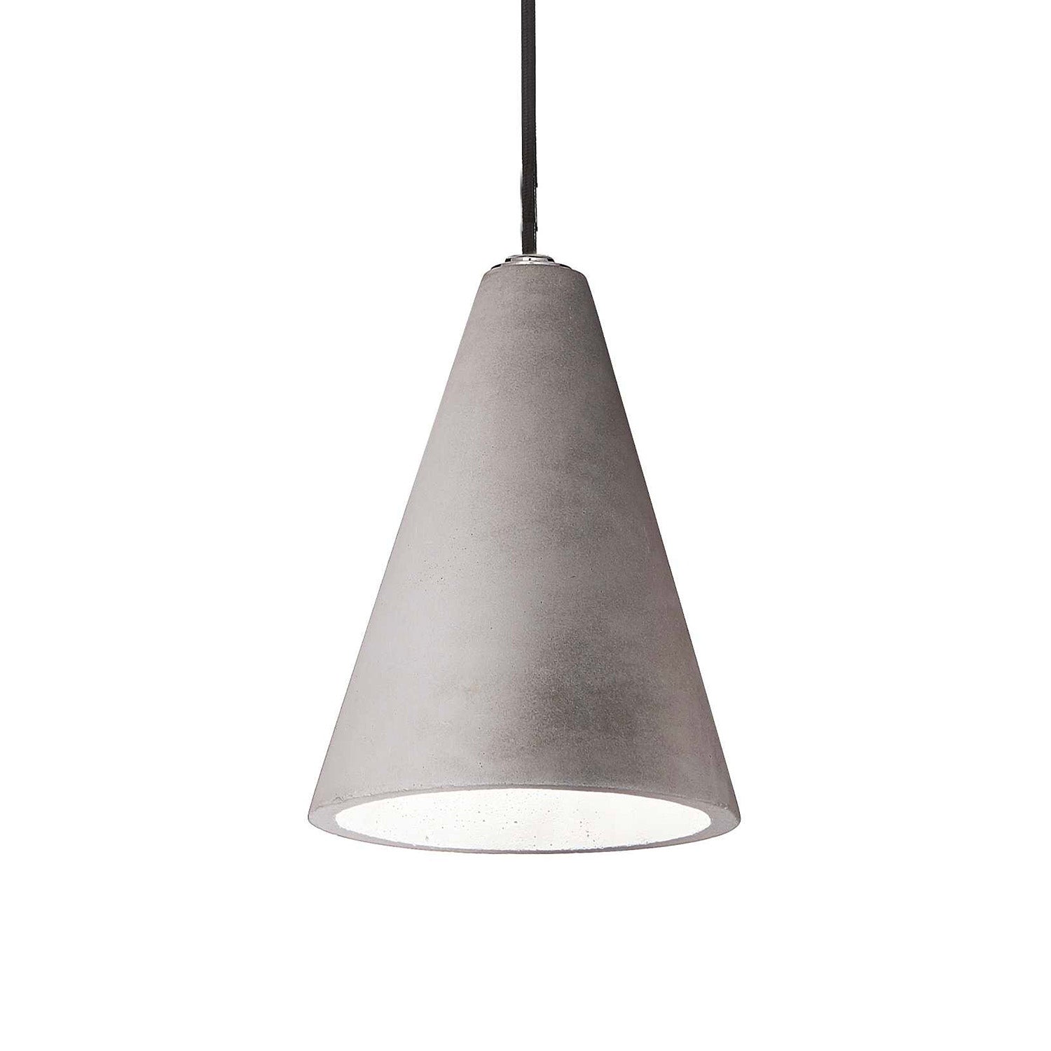 OIL 2 - Industrial concrete conical pendant light