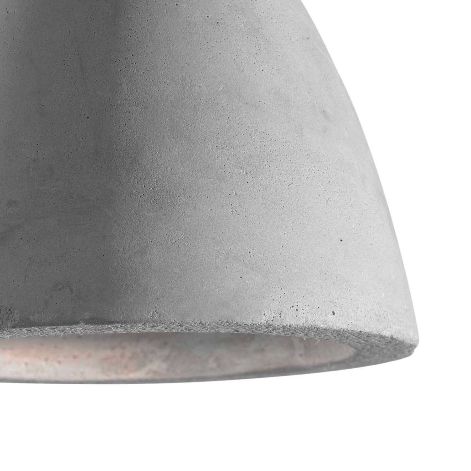 OIL 2 - Industrial concrete conical pendant light