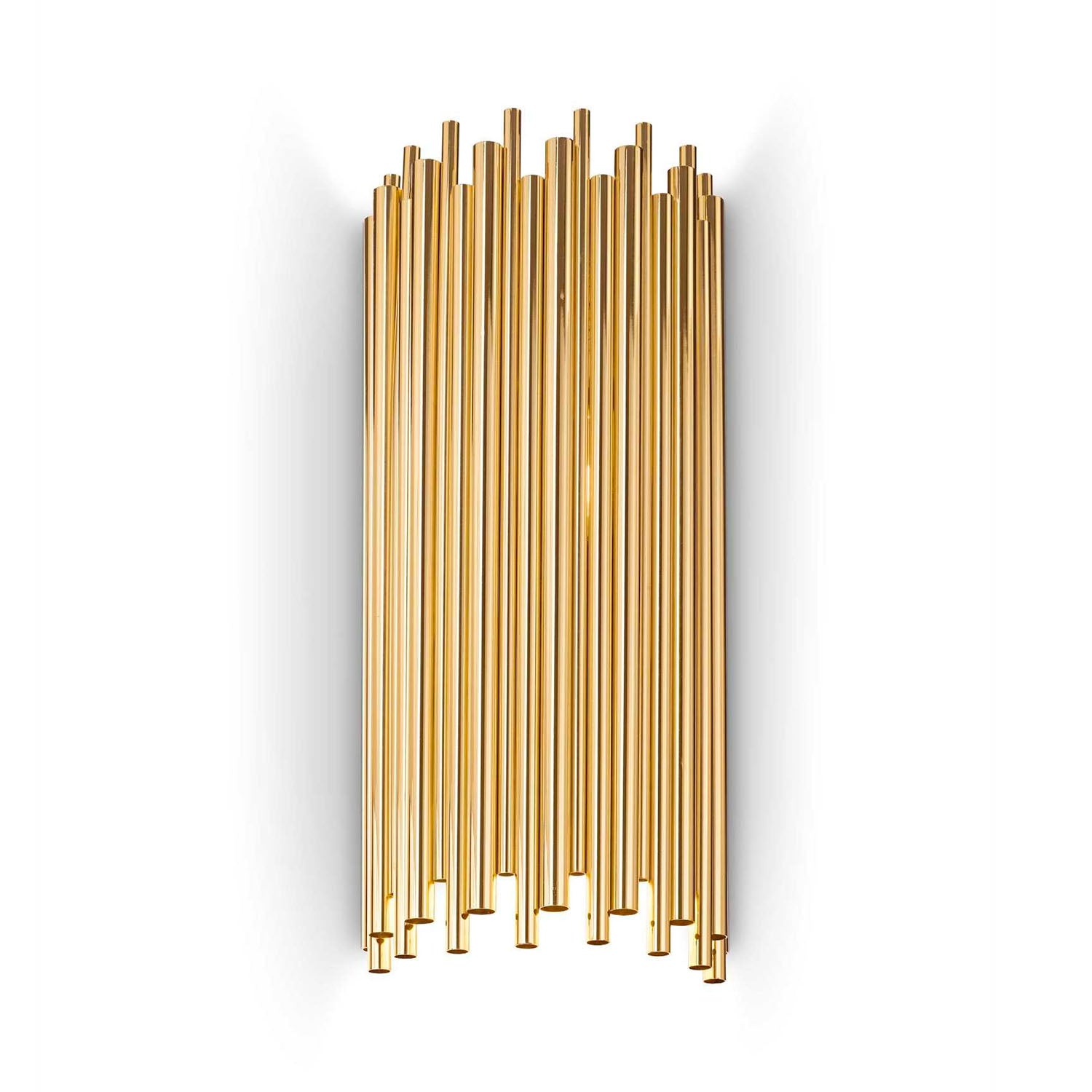 PAN - Applique murale tube doré style art déco