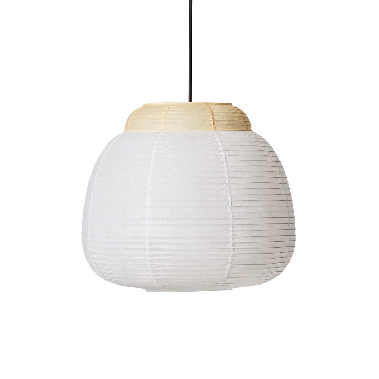 PAPIER - Подвесной светильник из белой бумаги для комнаты в стиле дзен