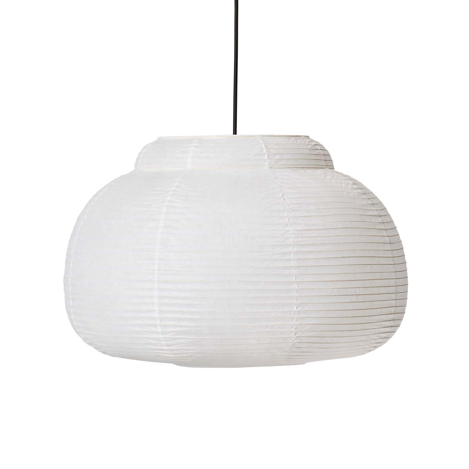 PAPIER White paper hanging lamp for zen bedroom