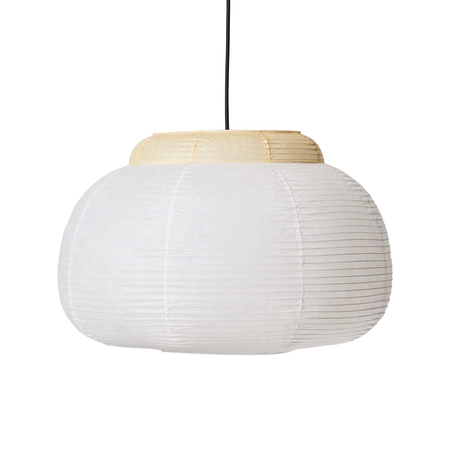 PAPIER - Подвесной светильник из белой бумаги для комнаты в стиле дзен