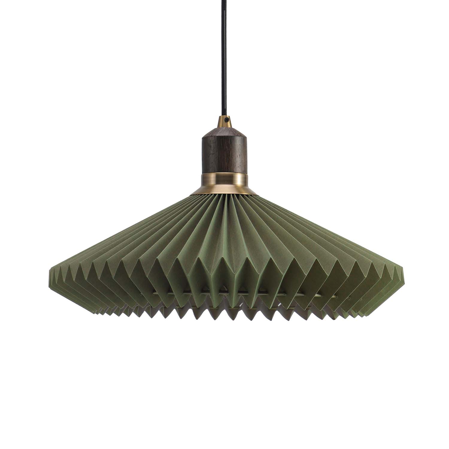 PARIS - Винтажная подвеска с плиссировкой, конический дизайн