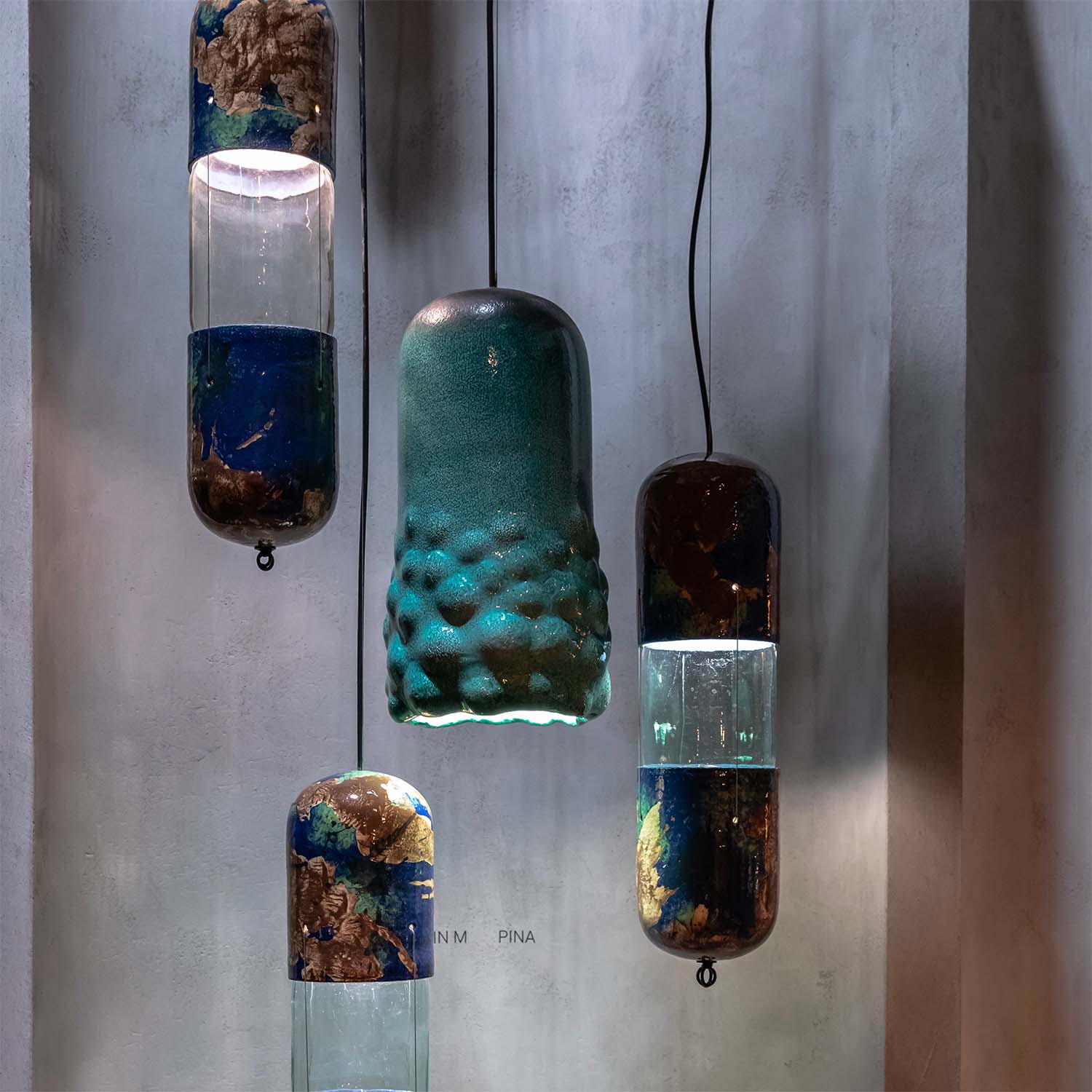 PINA - Lámpara de diseño orgánico en cerámica