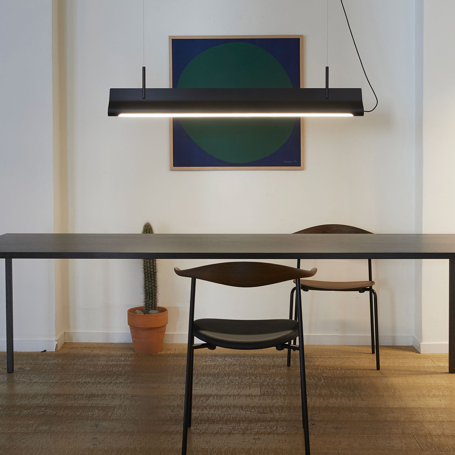 PINCH - Suspension tubulaire noire ou acier