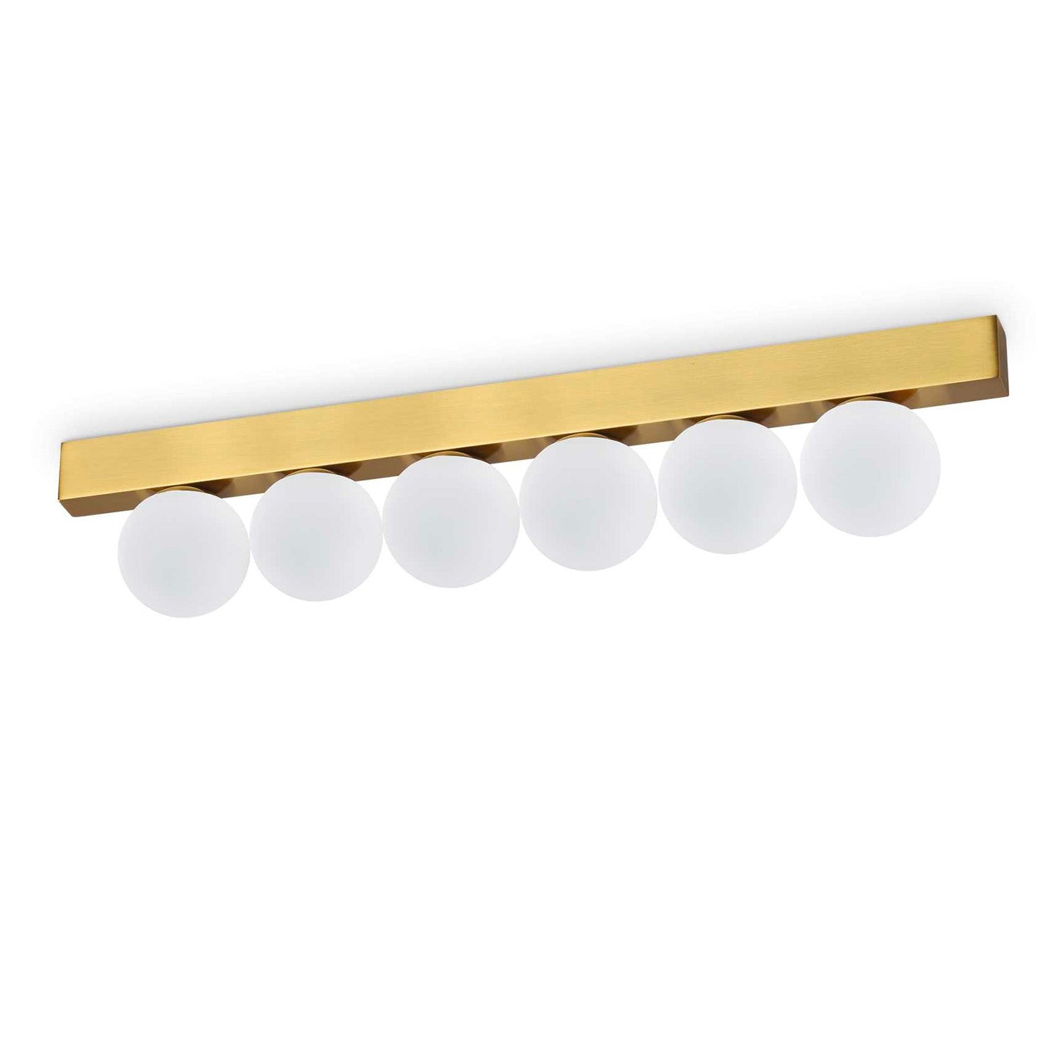 PING PONG - Ceiling light rail with glass balls