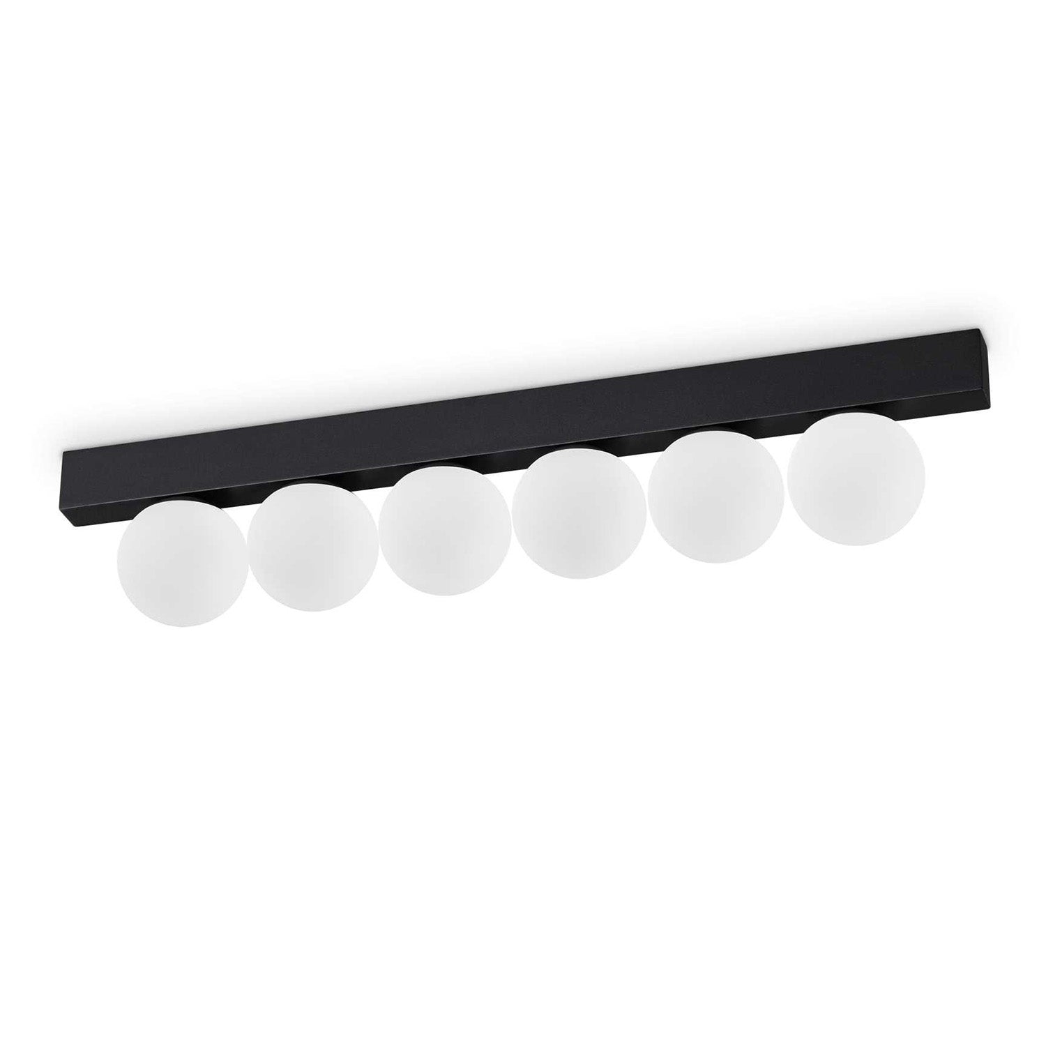PING PONG - Ceiling light rail with glass balls