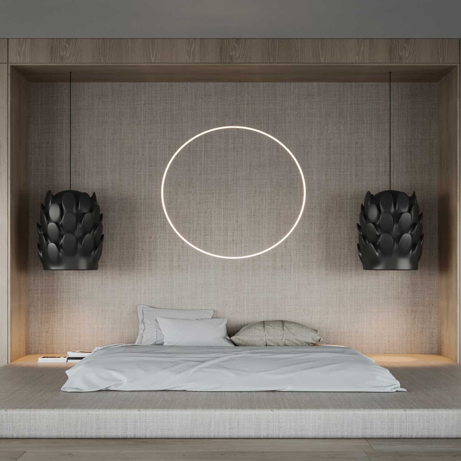 PITA - Original design pendant light with modern scales