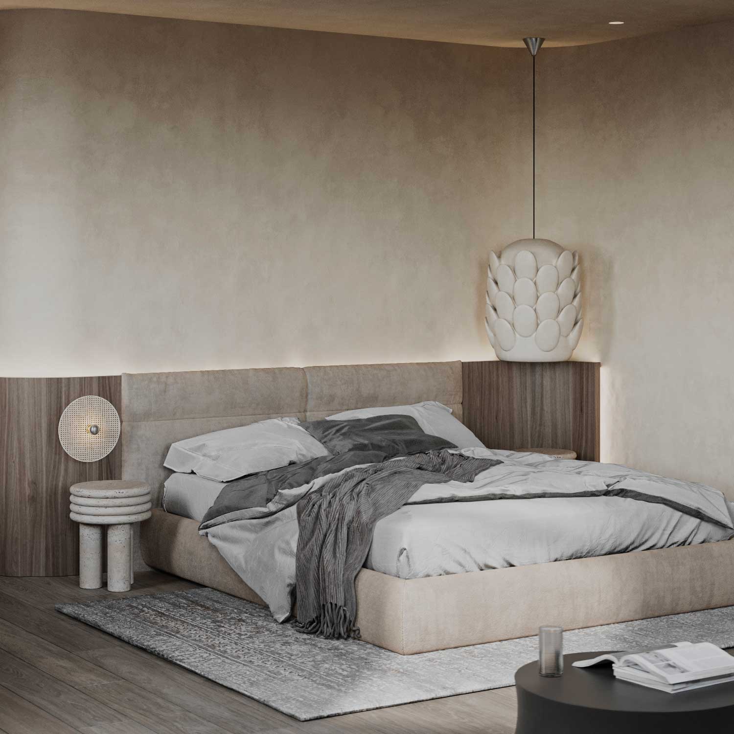 PITA - Original design pendant light with modern scales