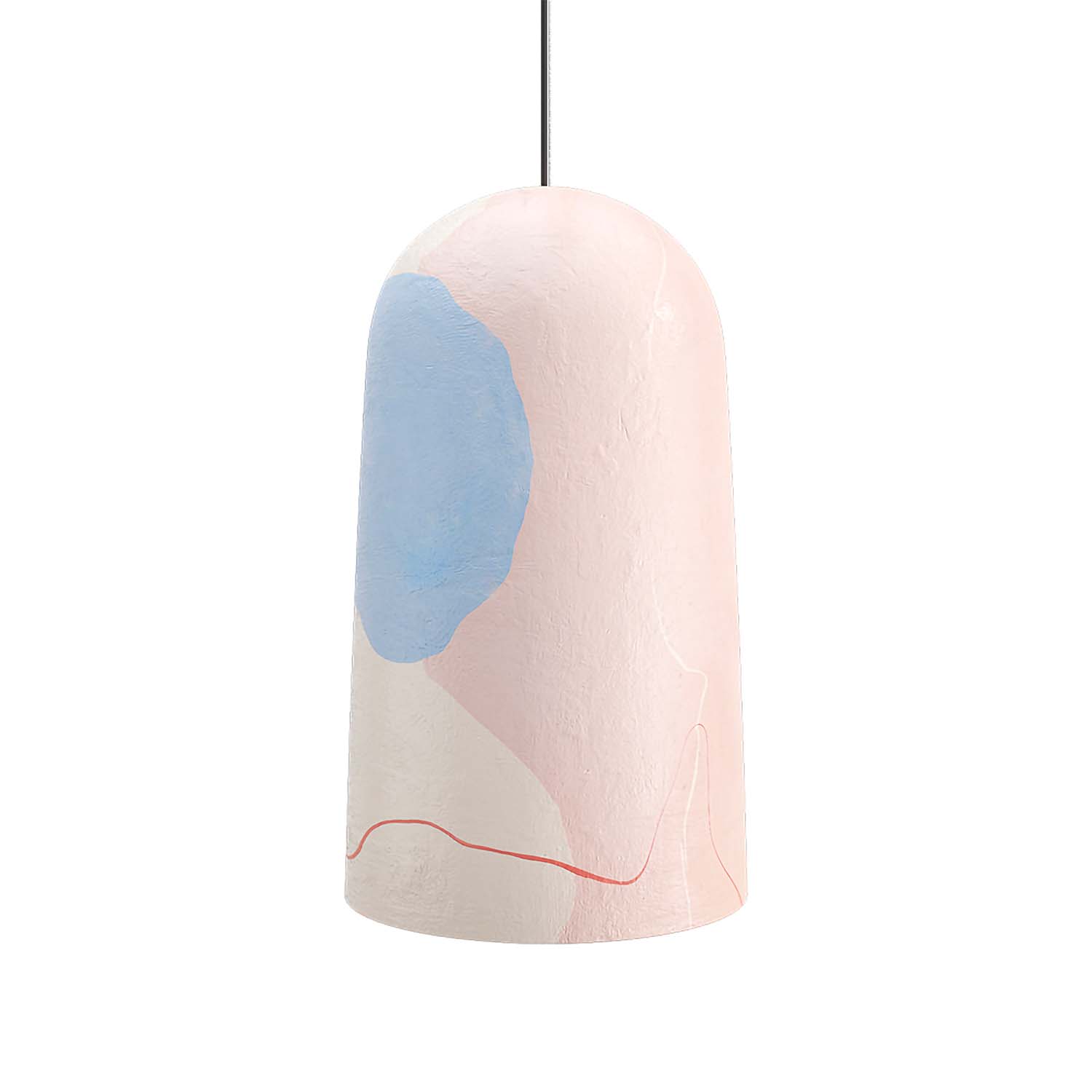 PLIAMA - Lámpara colgante japonesa diseño zen para salón