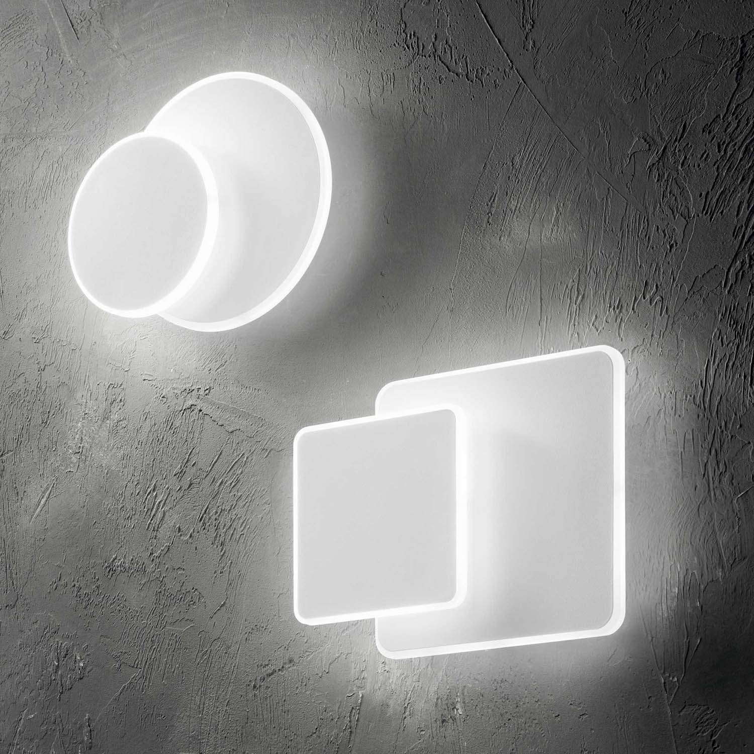 POUCHE ROUND - Applique murale design rond avec LED