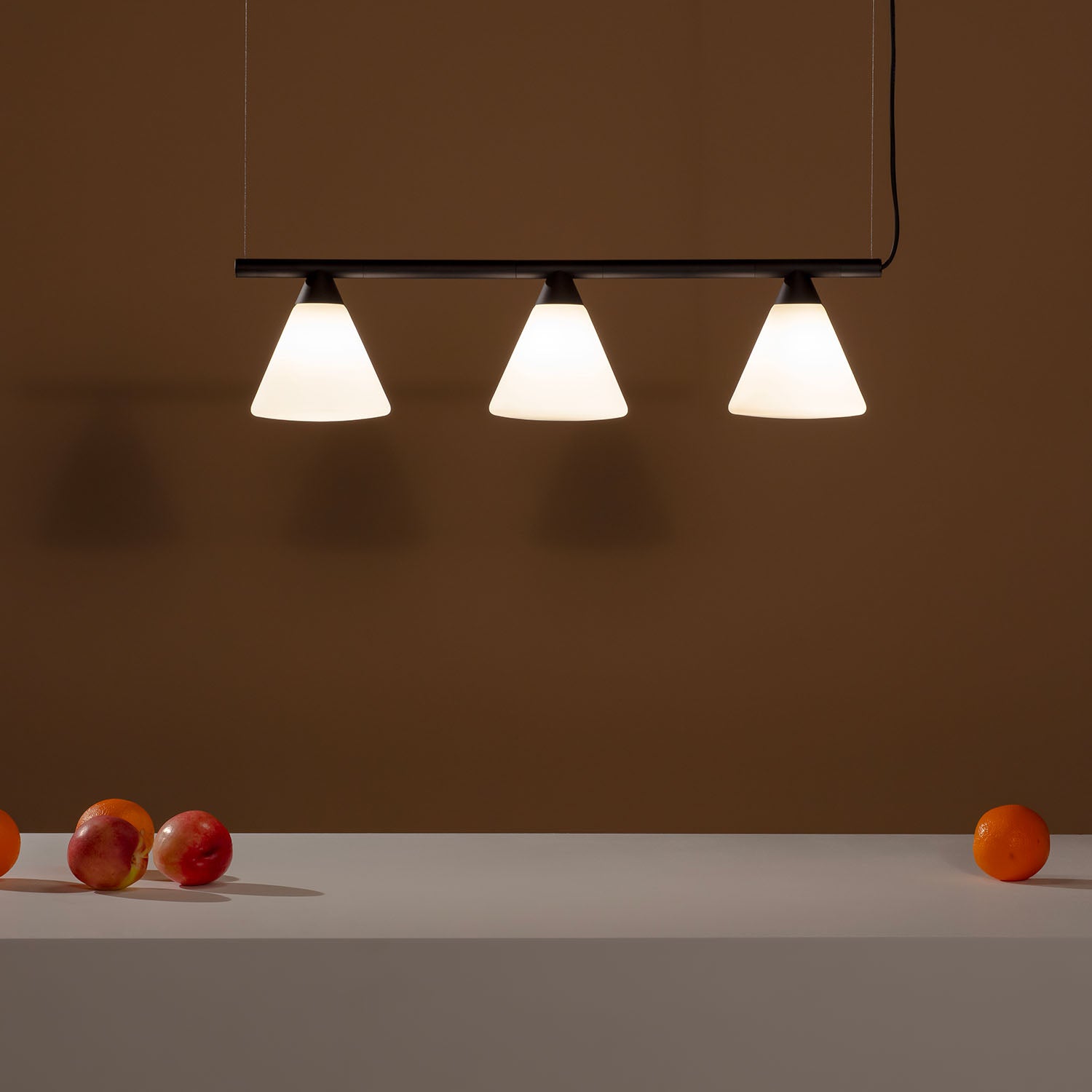PROBE - Suspension with opaque glass cones
