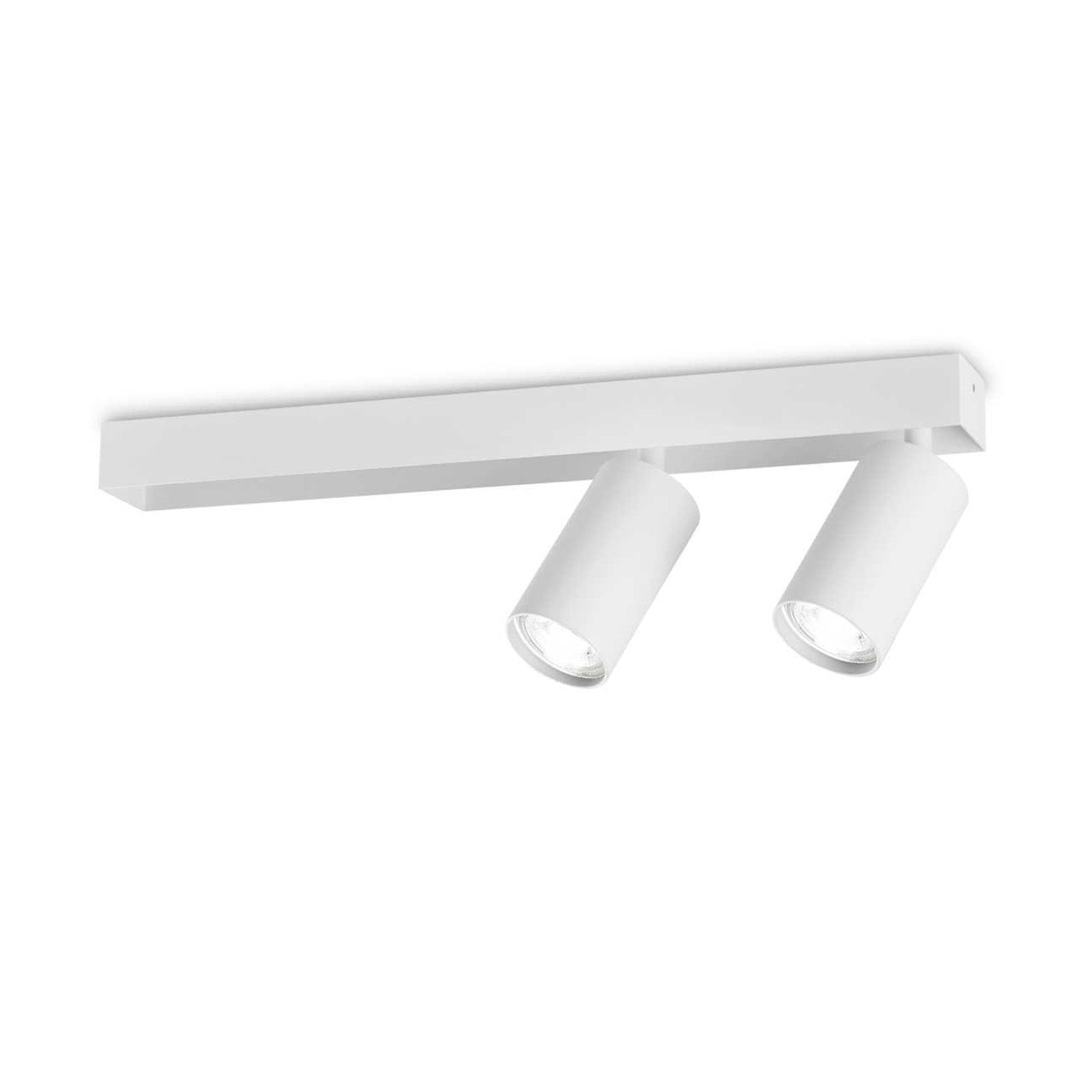 PROFILO - Black or white track spotlight ceiling light