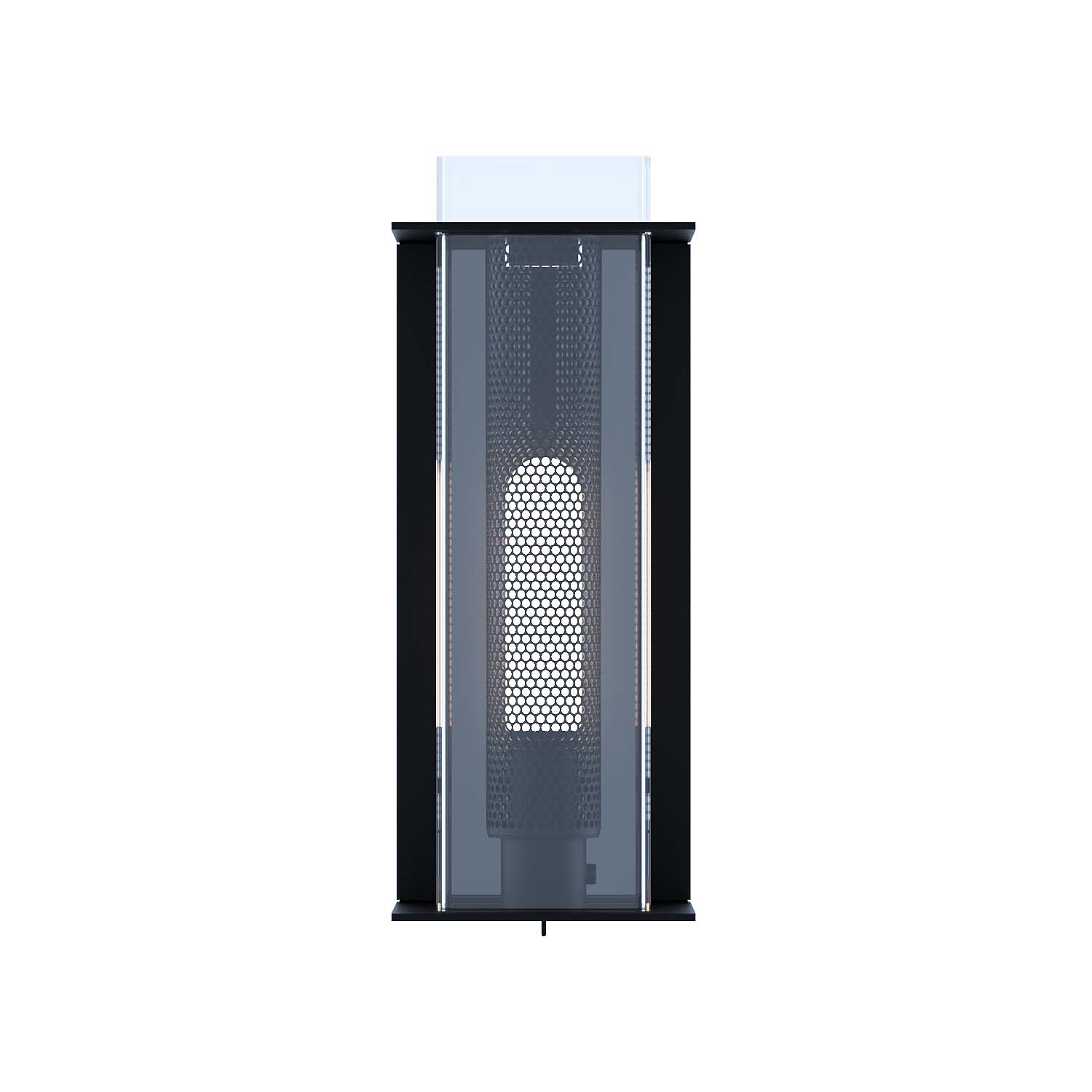 QUADRATUBE W1 - Moderne schwarze LED-Wandlampe