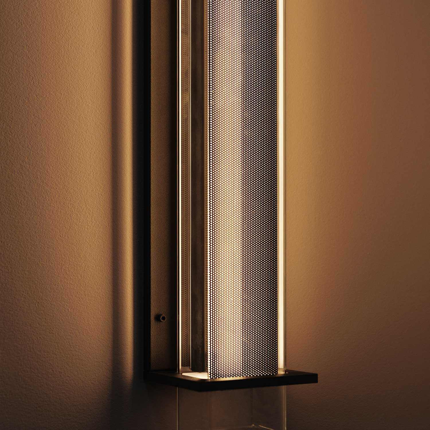 QUADRATUBE W3 - Black design LED wall sconce