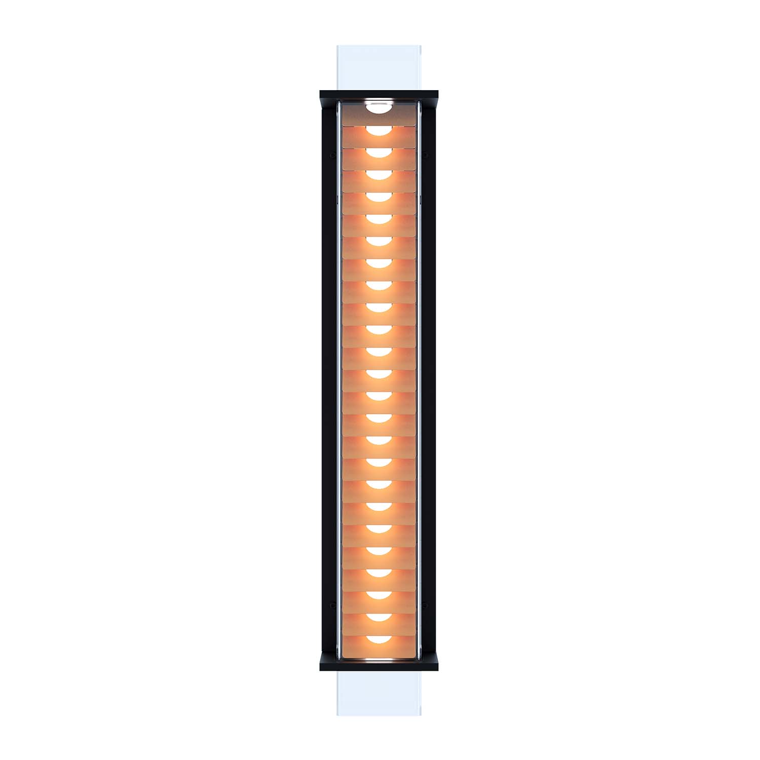 QUADRATUBE W4 - Industrial rectangular LED wall sconce
