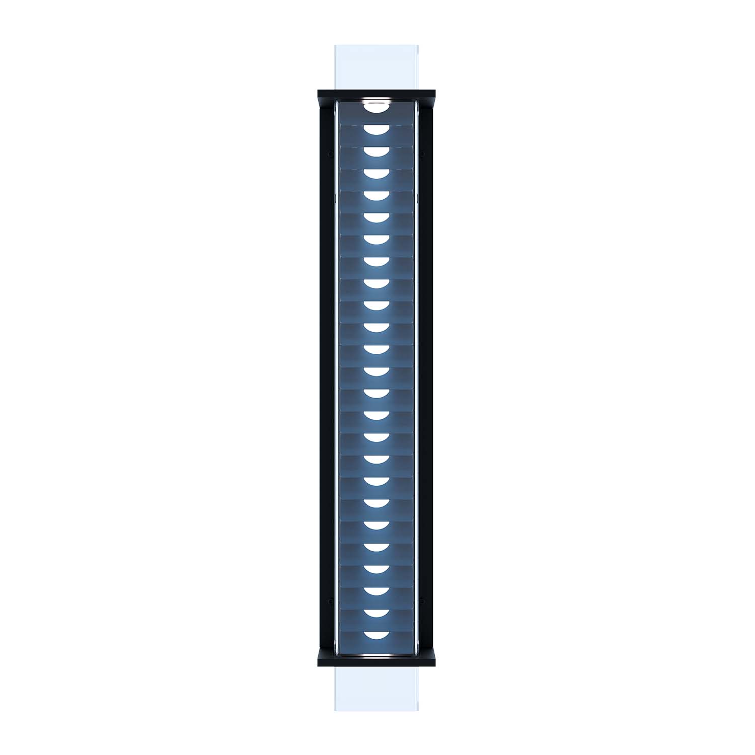 QUADRATUBE W4 - Industrial rectangular LED wall sconce