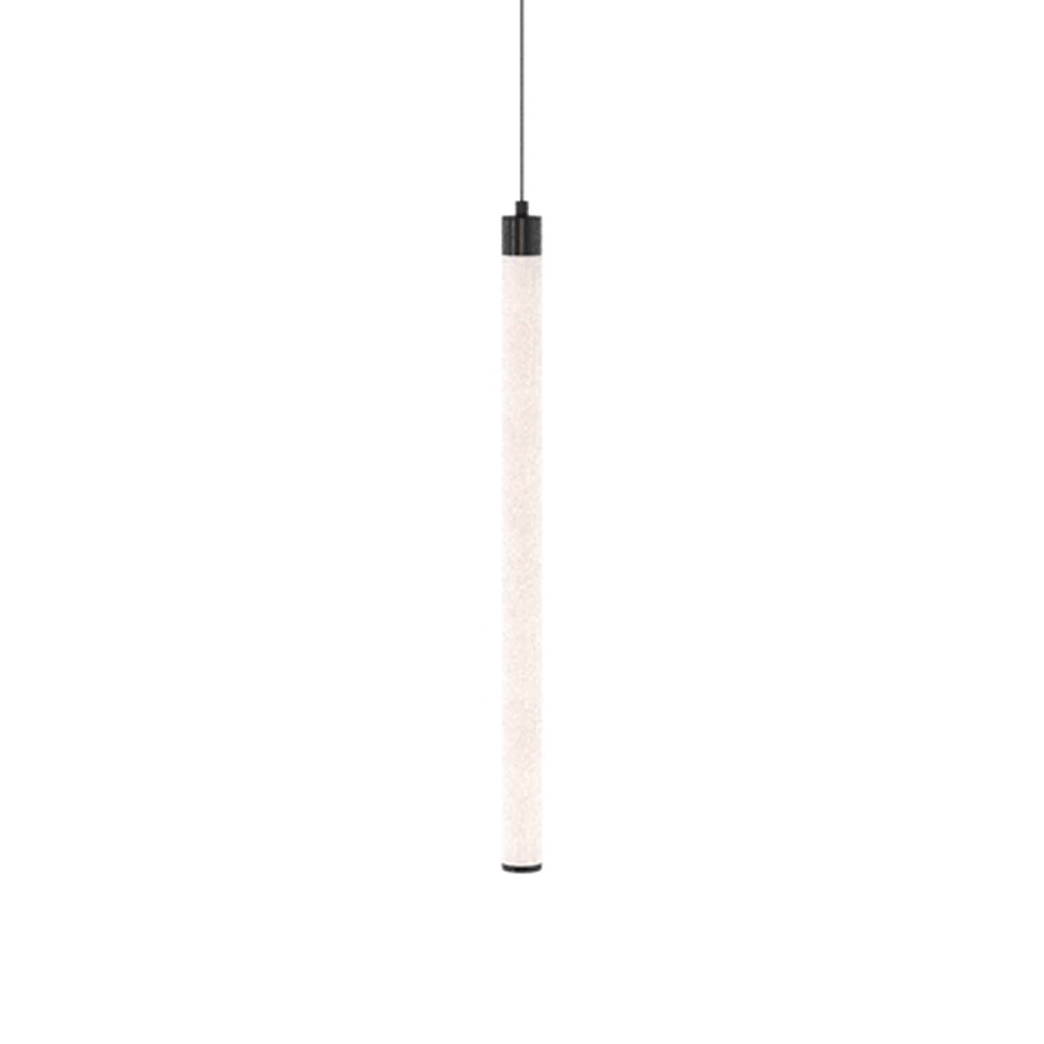 RAY - Modern black or white design LED tube pendant light