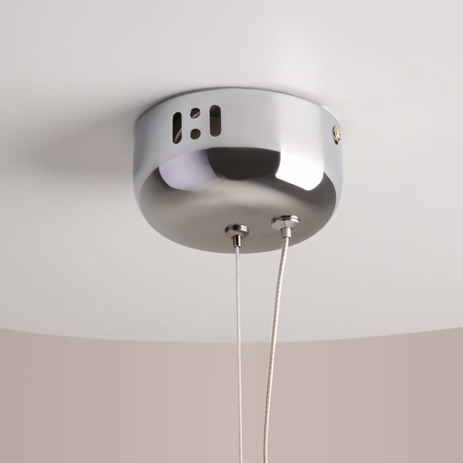 REBEL - Designer pendant lamp in the shape of an apple, smoked glass Integrated LED