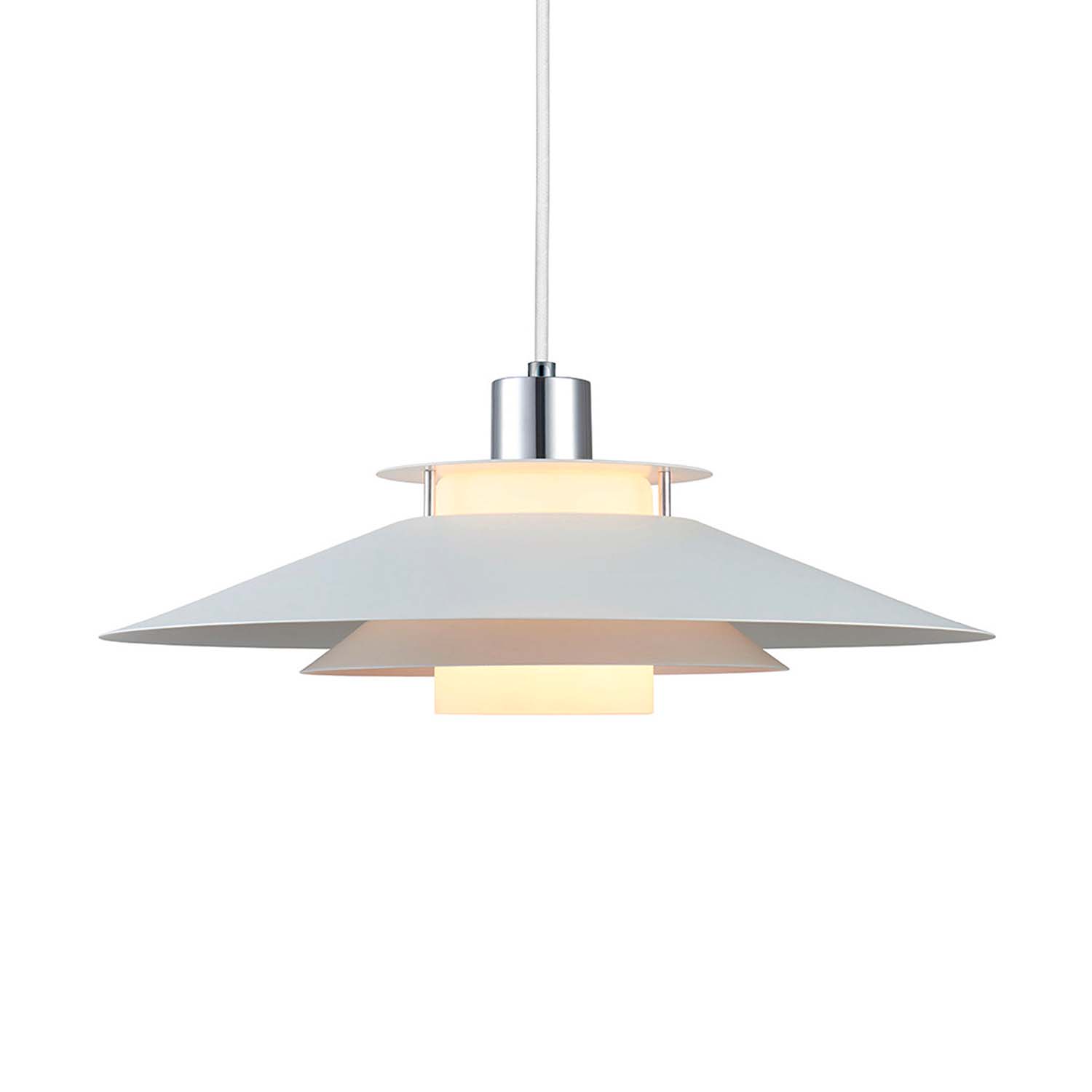 RIVOLI - Vintage konische Metall-Hängelampe