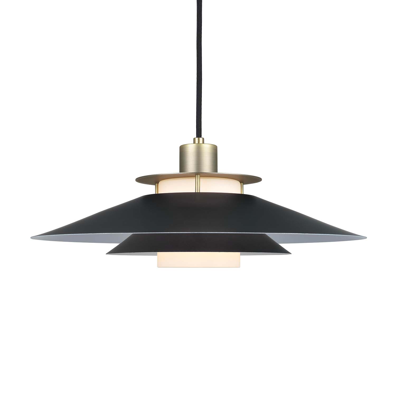 RIVOLI - Vintage konische Metall-Hängelampe