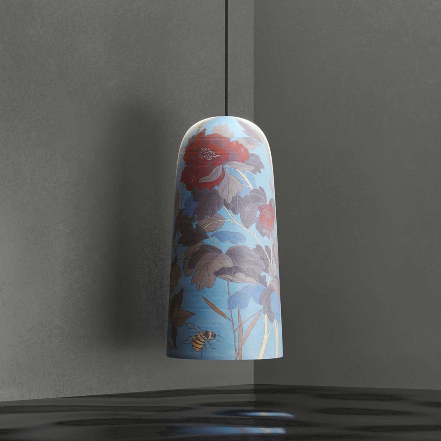 RIY - Japanische Design-Hängelampe für Japandi-Wohnzimmer
