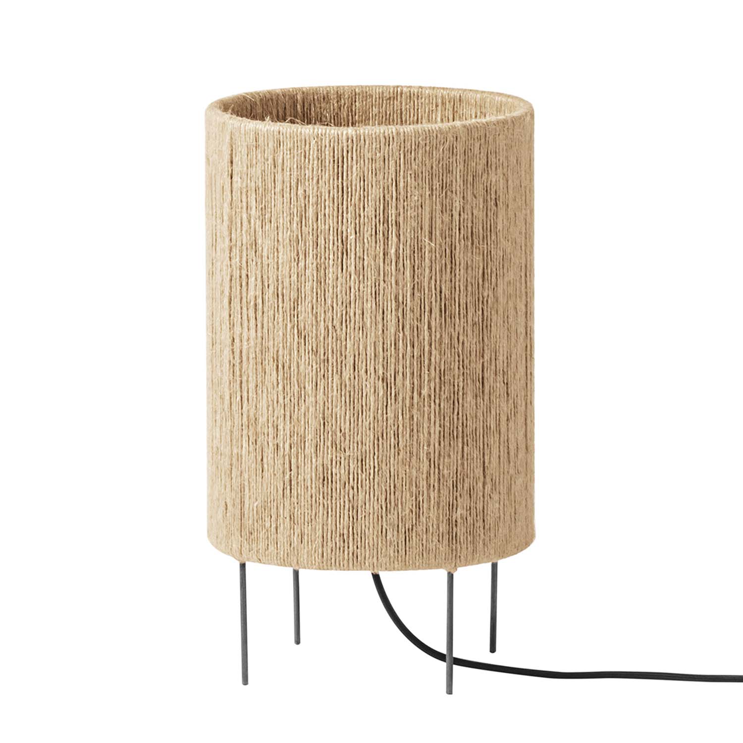 RO - Tischlampe aus Jutegarn Boho-Zimmer