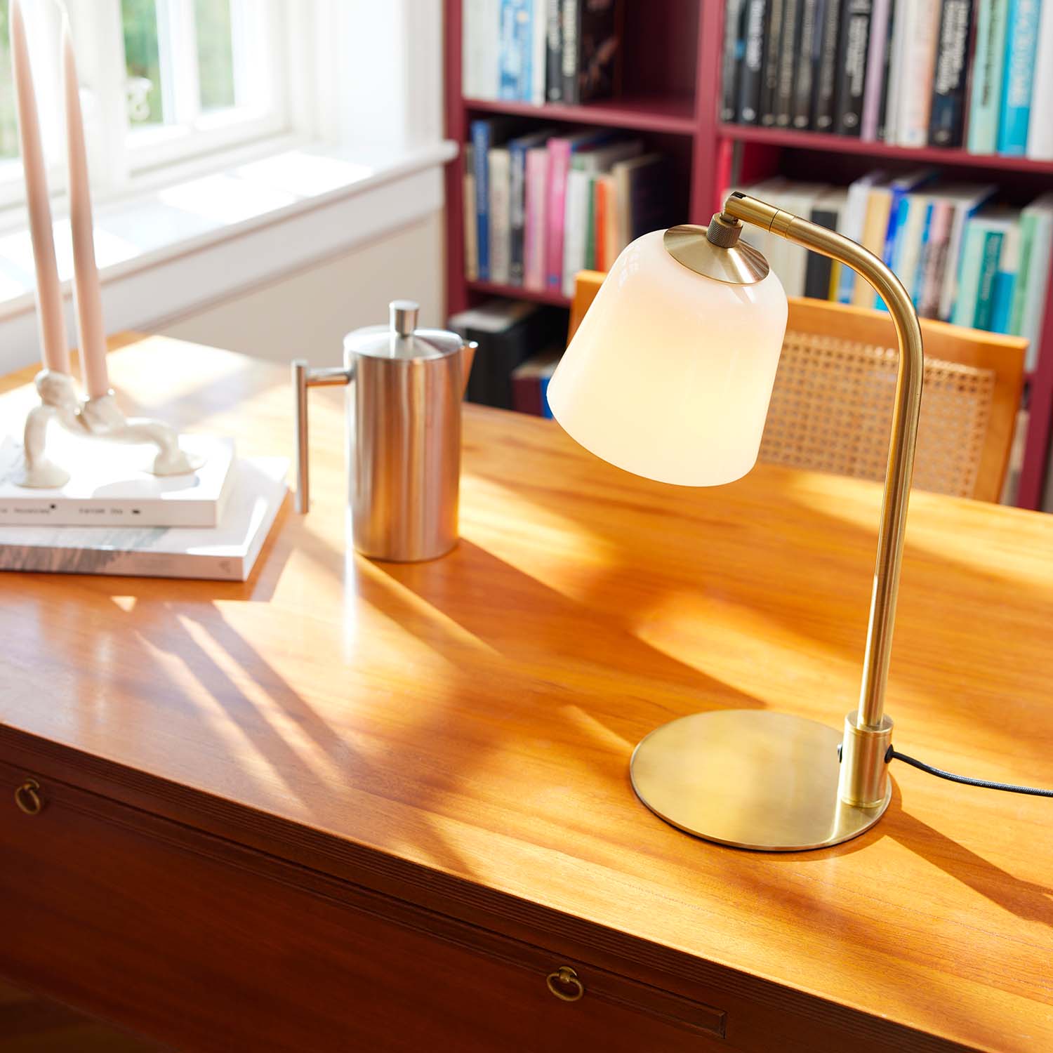 ROOM 49 - Table lamp in blown glass and brass