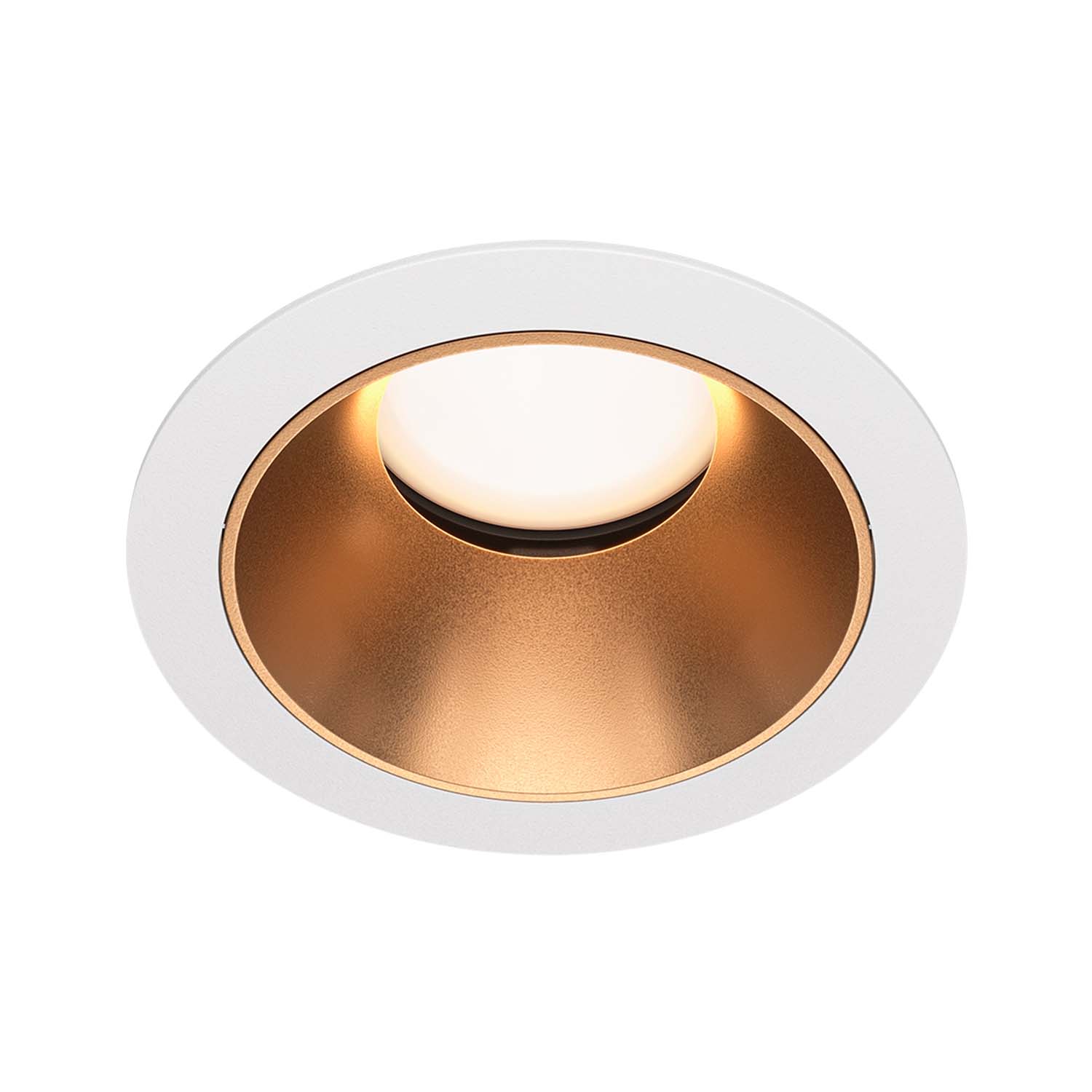 SHARE - Round recessed design spotlight diameter 85mm